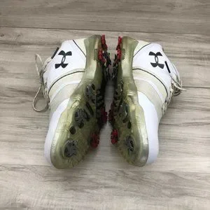 Under Armour Golf Shoes Mens 9 Spieth Soft Spike White Lace Up Cleat Sneakers Under Armour | Shoes | Under Armour Golf Shoes Mens 9 Spieth  main image 2